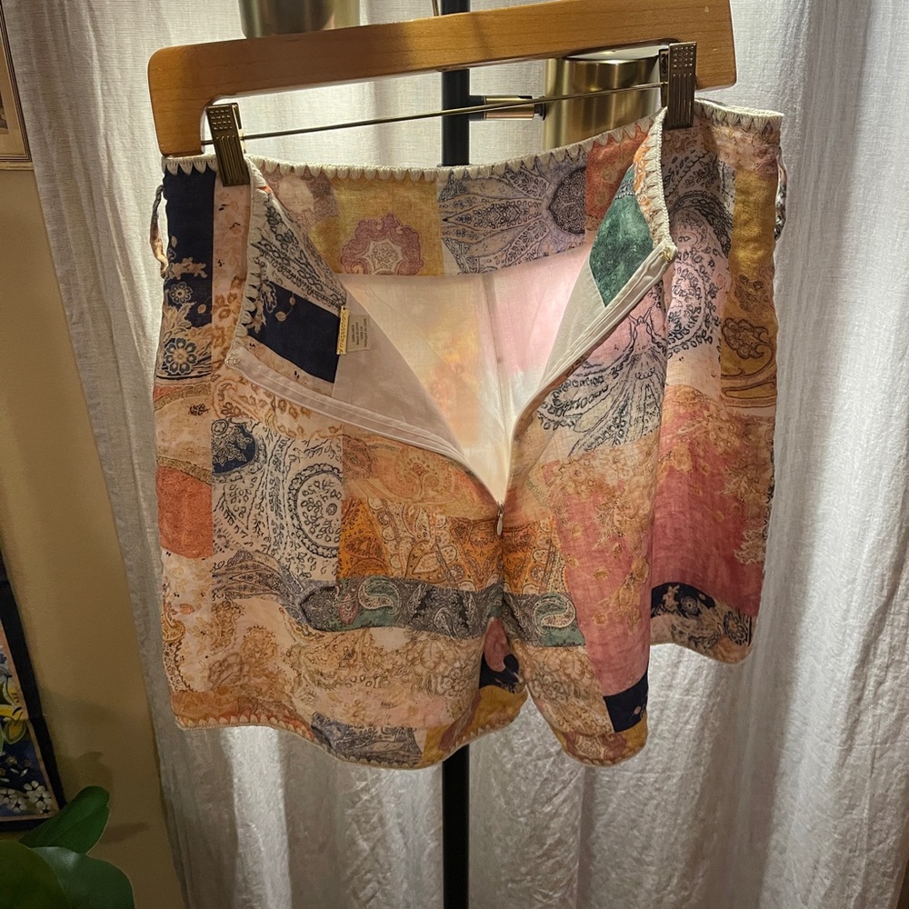 Magaschoni Patchwork Shorts 10 - image 7